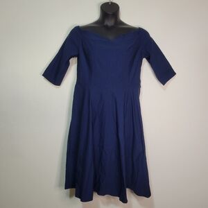 Nwt grace karin retro Inspired blue dress
